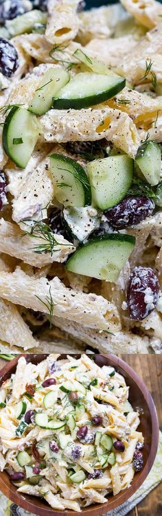 Tzatziki Pasta Salad