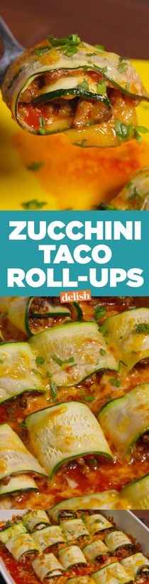 Zucchini Taco Roll-Ups