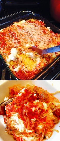 21 Day Fix Spaghetti Squash Lasagna