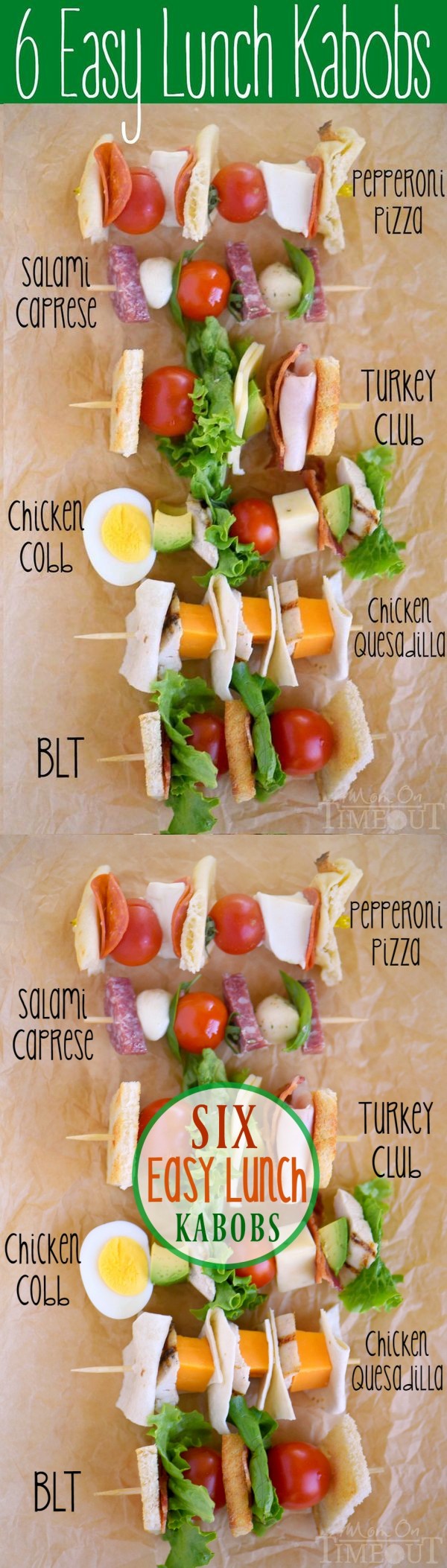 6 Easy Lunch Kabobs for Back to School