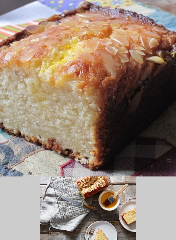 Almond Cake with Orange-Flower Water Syrup