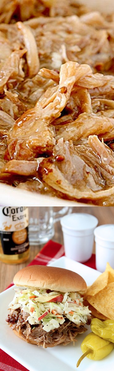 Apple Cider & Brown Sugar Pulled Pork Barbecue