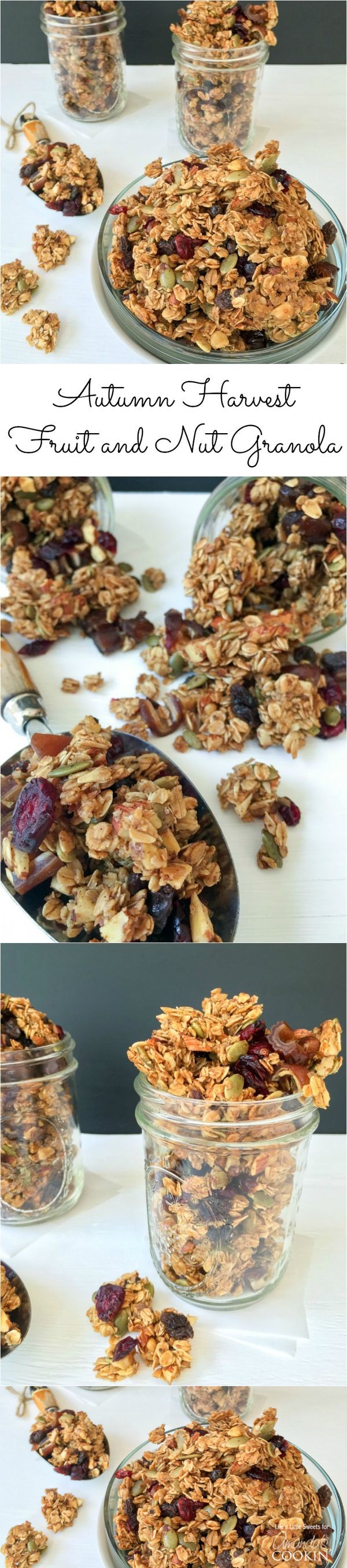 Autumn Harvest Fruit and Nut Granola