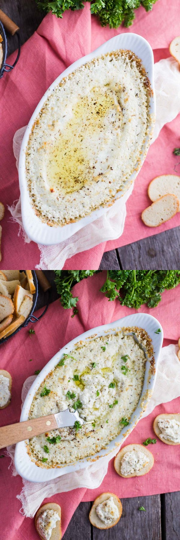 Baked Goat Cheese Dip