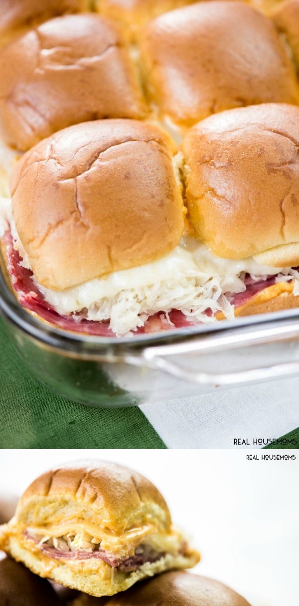 Baked Reuben Sliders