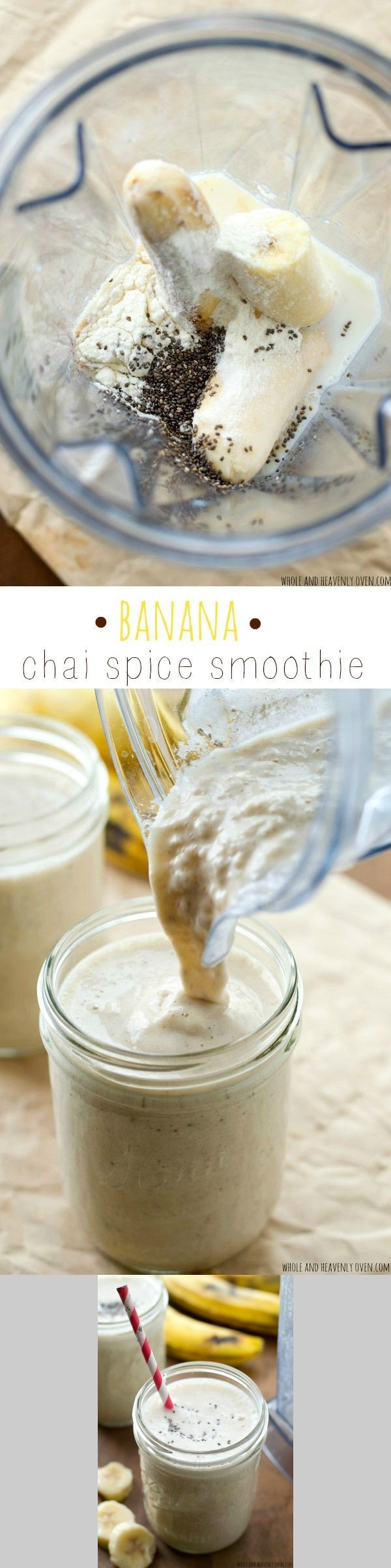 Banana Chai Spice Smoothie