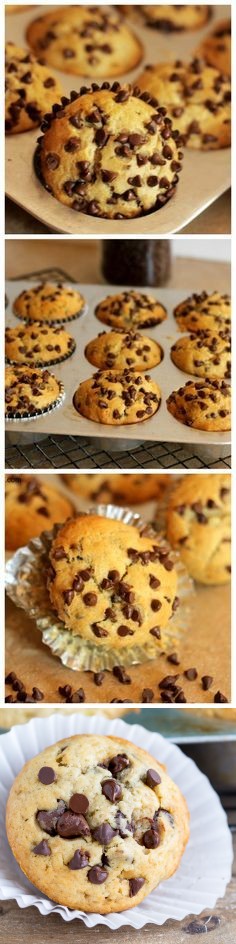 Banana Chocolate Chip Muffins