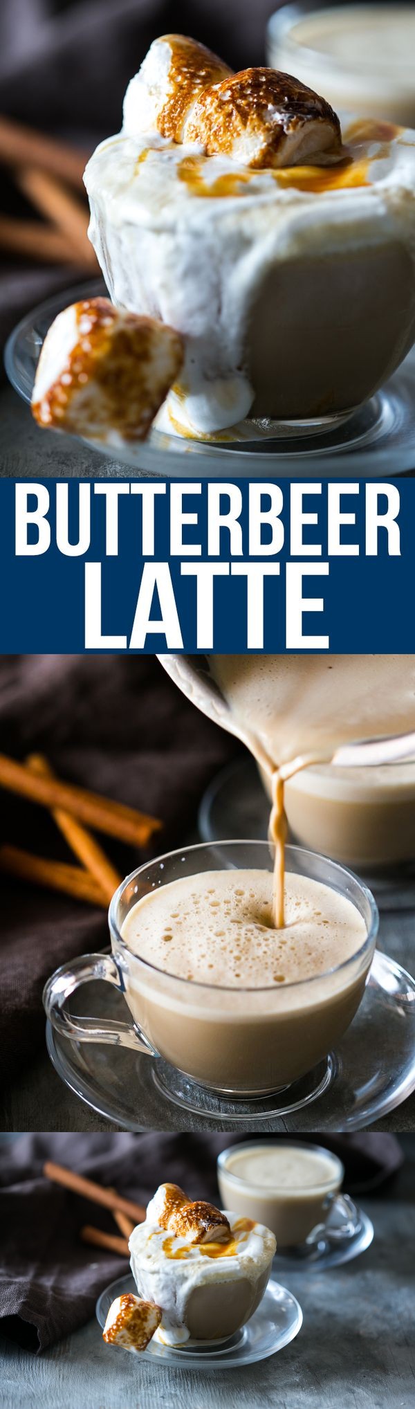 Best Marshmallow Butterbeer Latte for Harry Potter fans