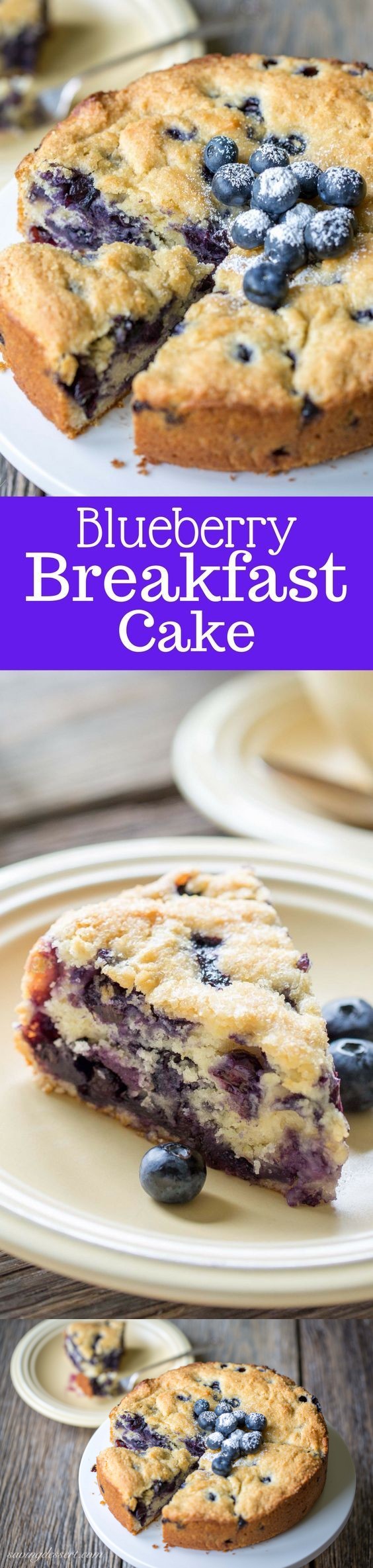 Blueberry Breakfast Cake