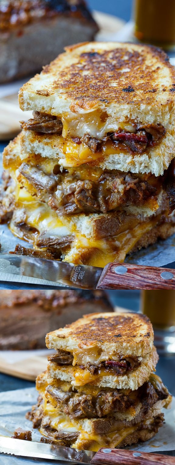 Brisket Grilled Cheese