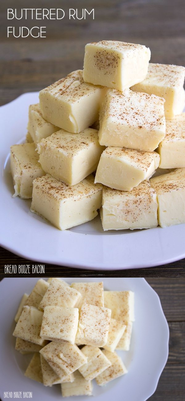 Buttered Rum Fudge