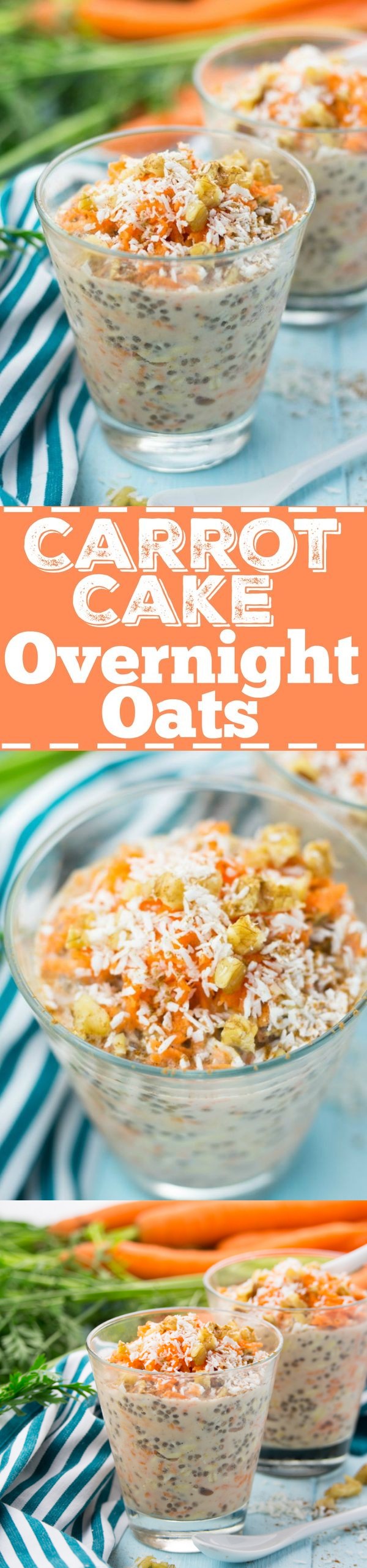 Carrot Cake Overnight Oats