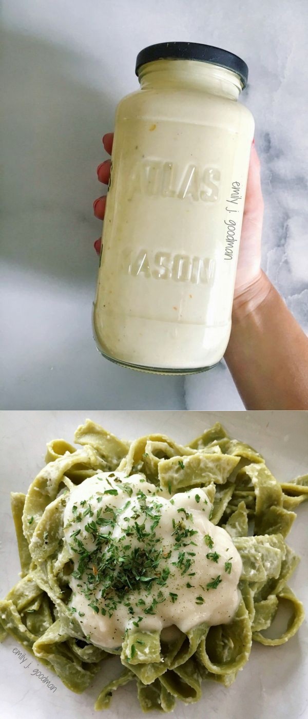 Cauliflower Alfredo Sauce