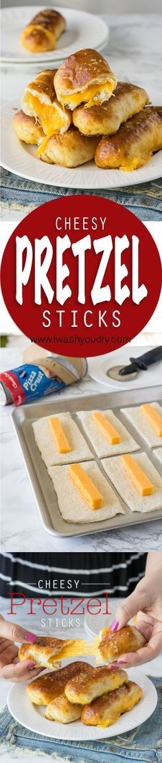 Cheesy Pretzel Sticks