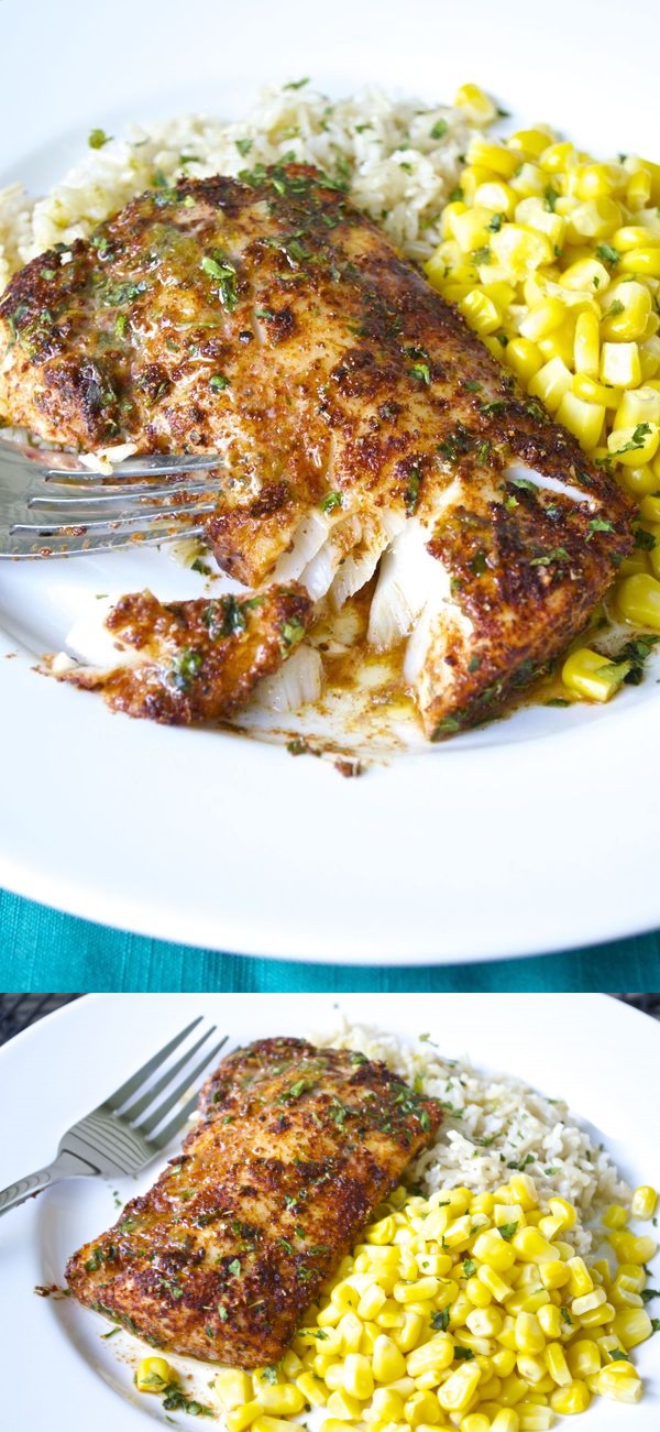 Chili-Lime Cod Fillets