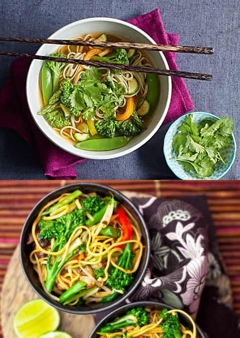 Chinese vegetable chow mein