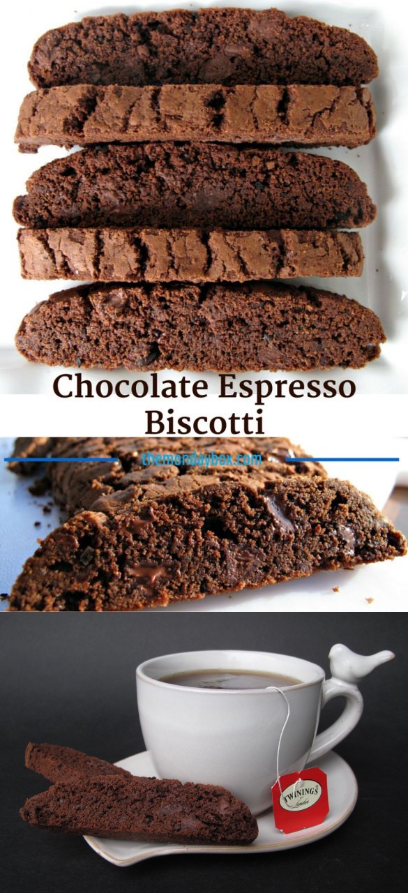 Chocolate Espresso Biscotti