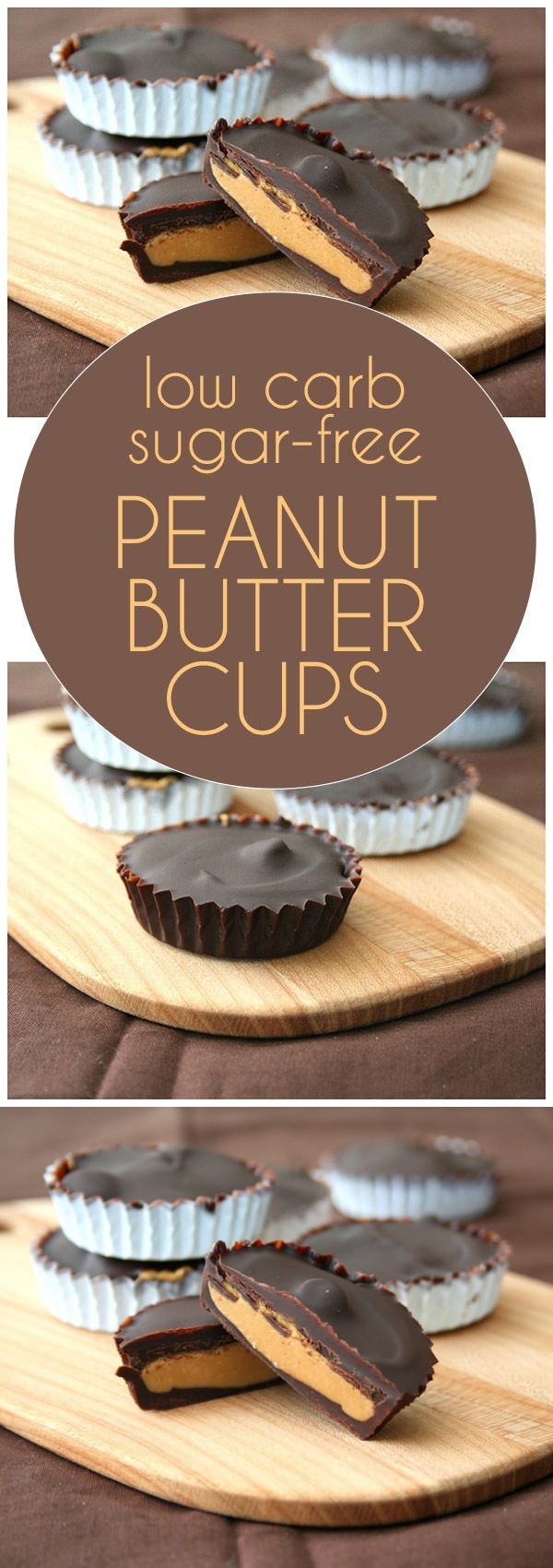 Chocolate Peanut Butter Cups – Low Carb and Gluten-Free