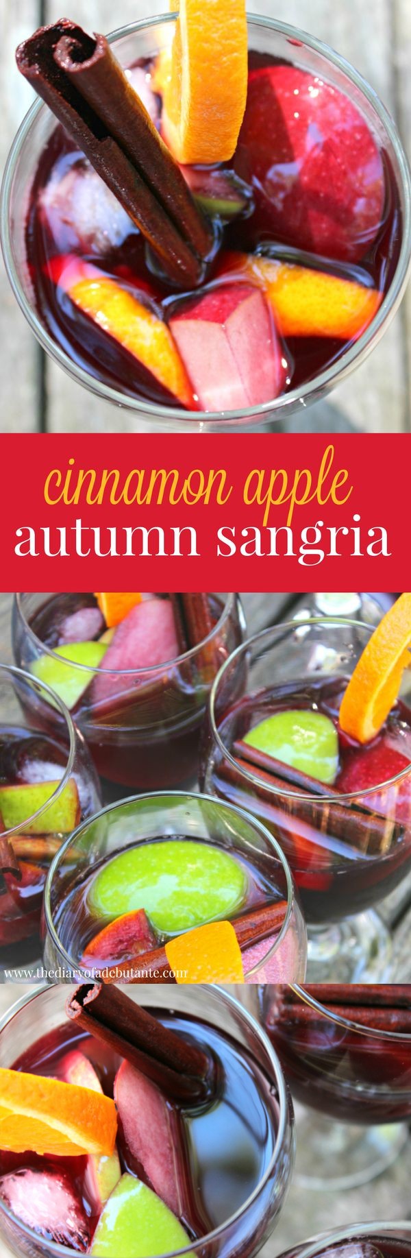 Cinnamon Apple Autumn Sangria