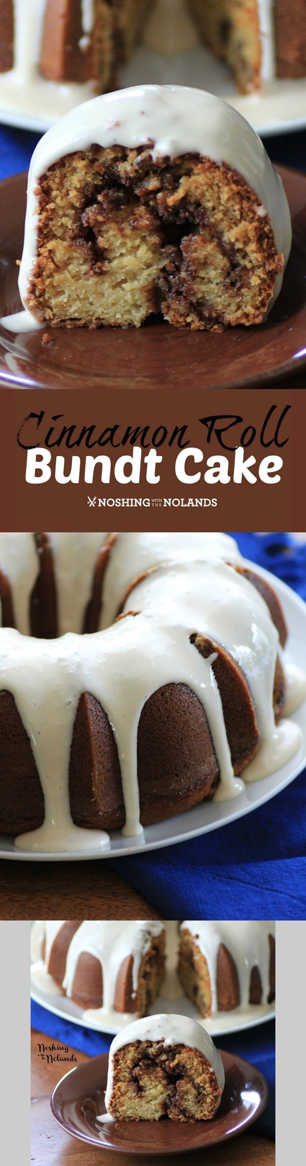 Cinnamon Roll Bundt Cake for #BundtBakers