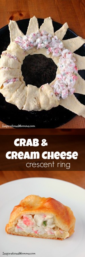 Crab & Cream Cheese Crescent Ring