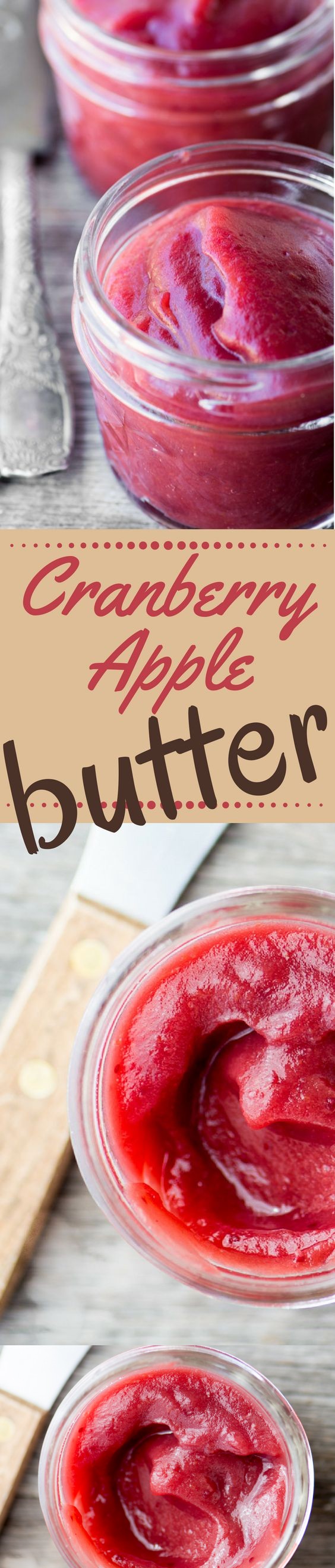 Cranberry Apple Butter