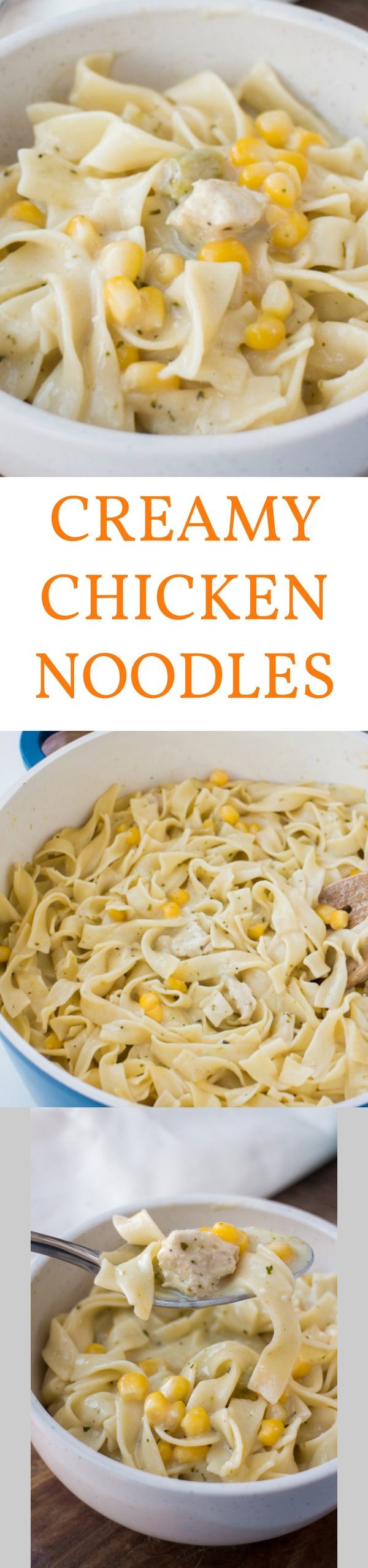 Creamy Chicken Noodles