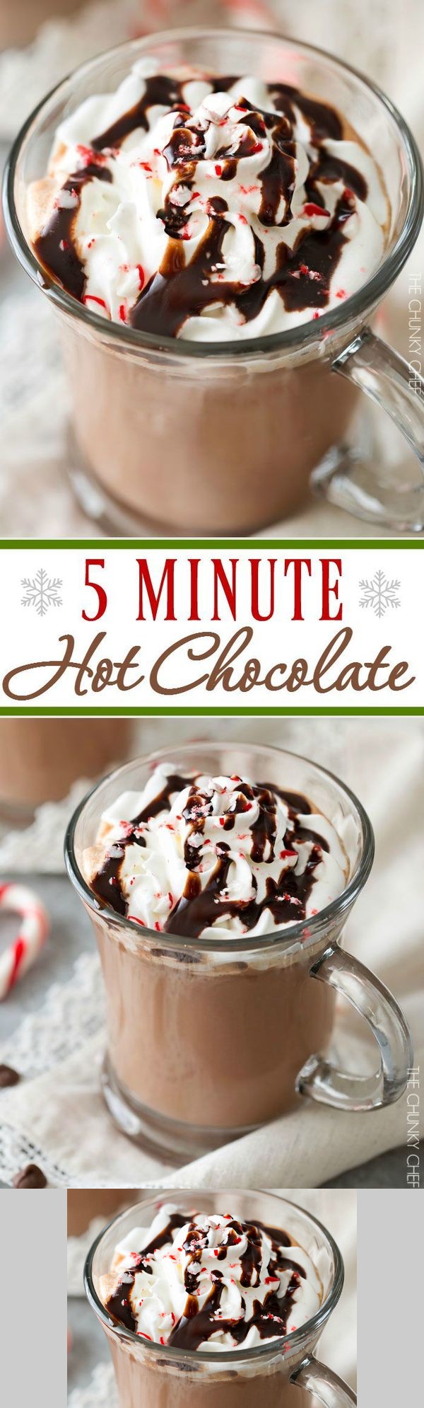 Creamy Peppermint Hot Chocolate