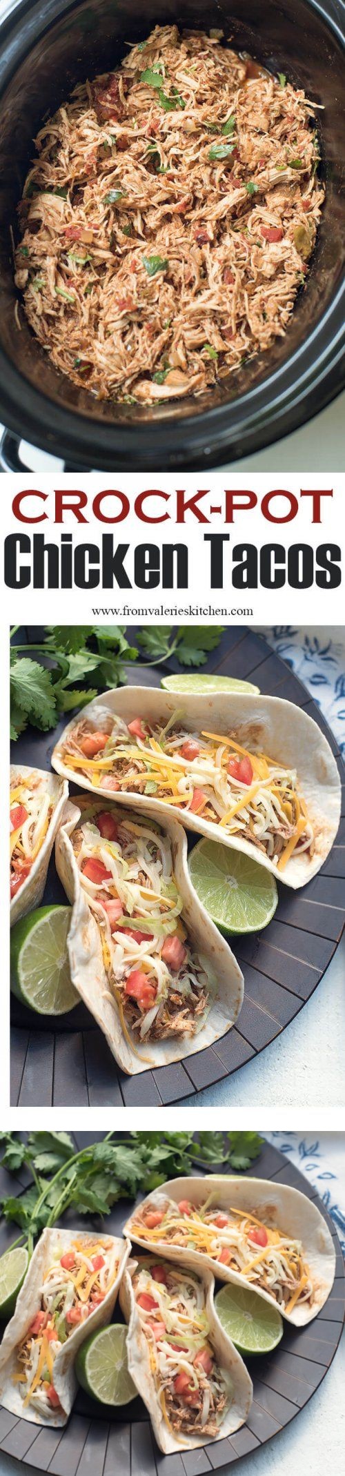 Crock-Pot Chicken Tacos