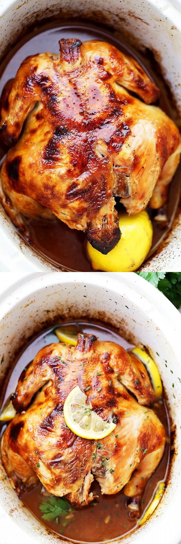 Crock Pot Honey Lemon Chicken