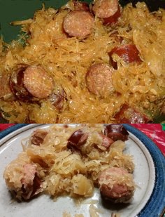 Crock Pot Kielbasa & Sauerkraut