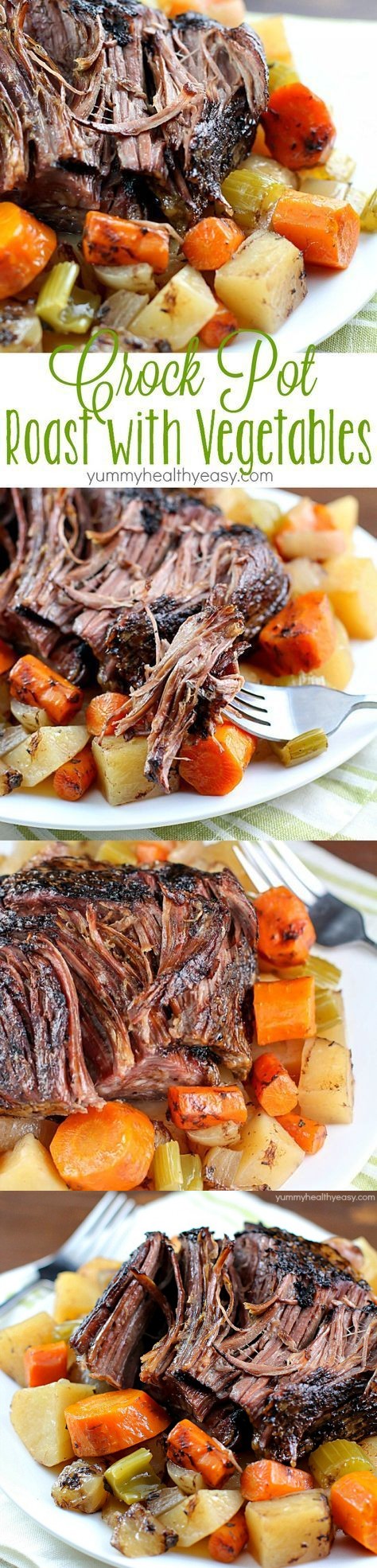 Crock Pot Roast with Vegetables