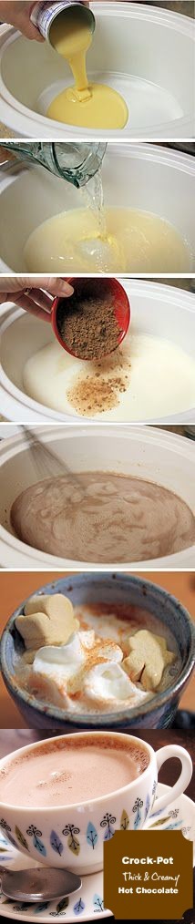 Crock-Pot Thick & Creamy Hot Chocolate