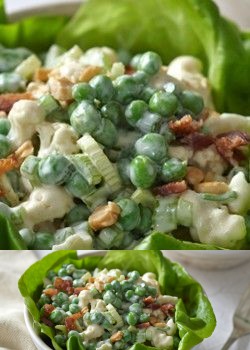 Crunchy Pea Salad