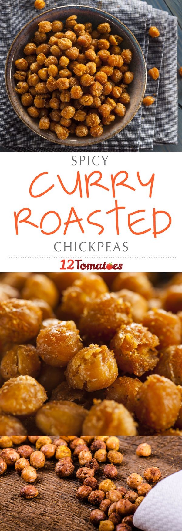 Curried Roasted Chickpeas