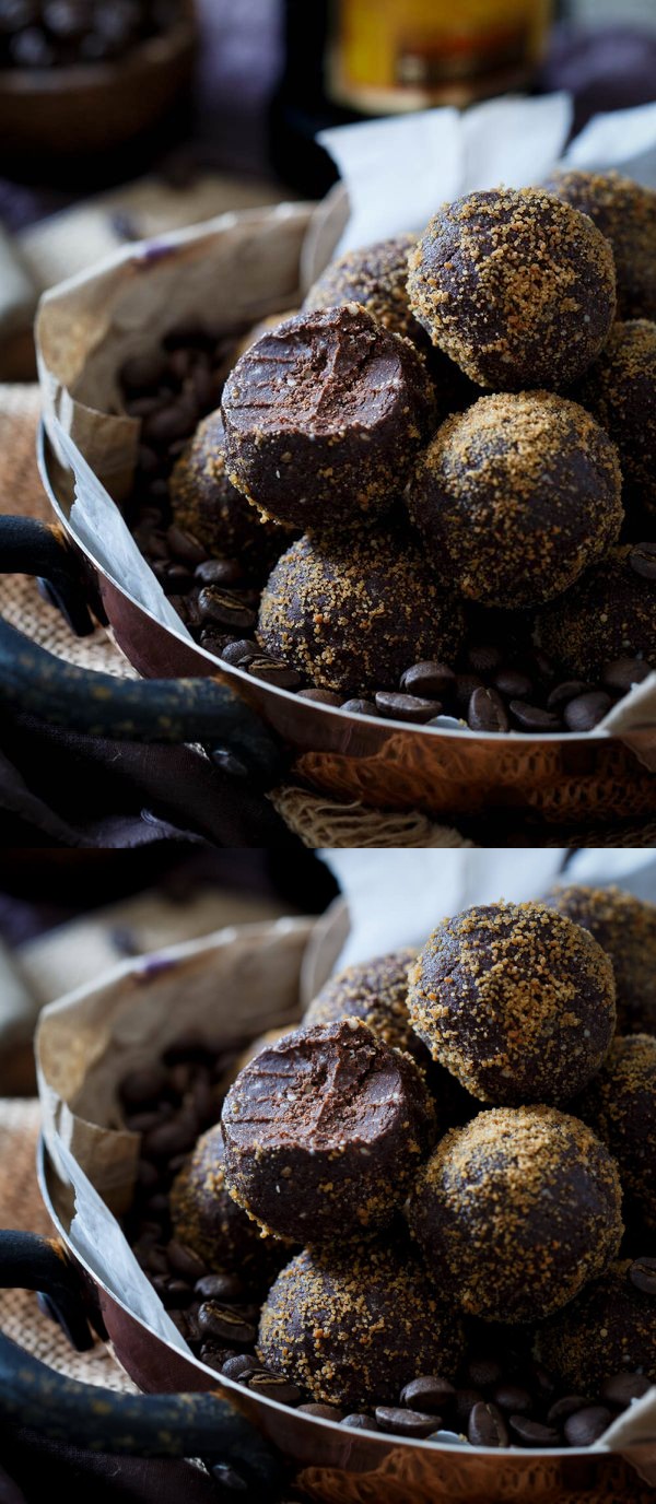 Dark Chocolate Kahlua Coffee Bites