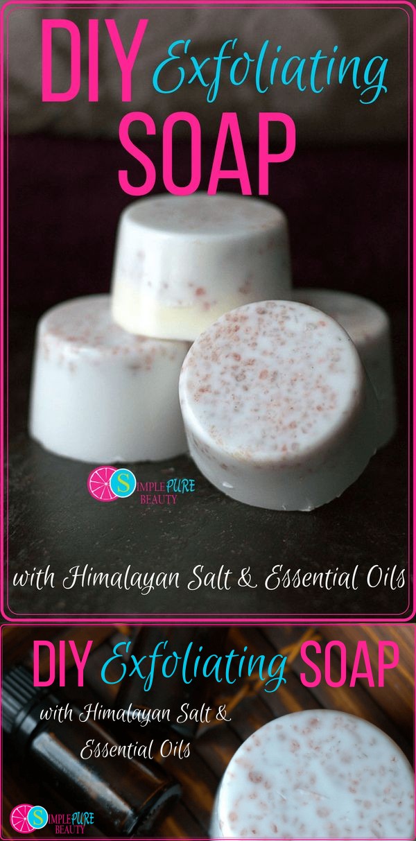 DIY Himalayan Salt Exfoliating Soap