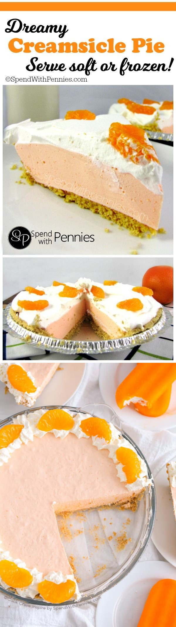 Dreamy Creamsicle Pie