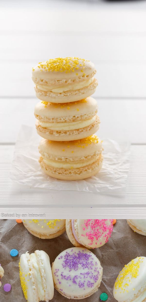 Easter Cheesecake Macarons