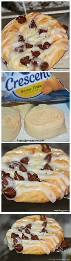 Easy Chocolate Chip Cheese Danish