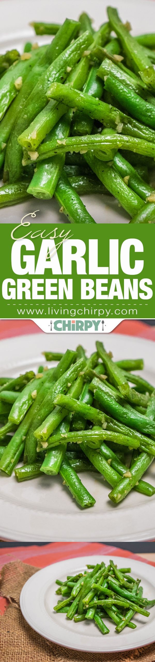 Easy Garlic Green Beans