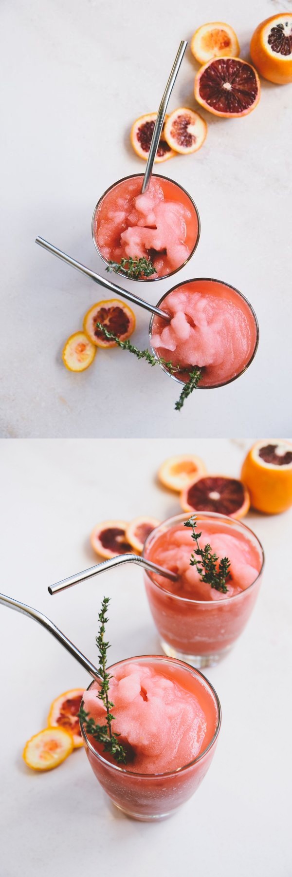 Frozen Blood Orange Negroni