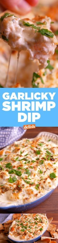 Garlicky Shrimp Dip