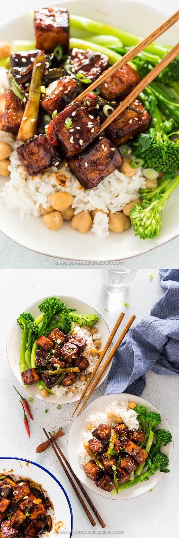 General Tso Tofu (Crispy Tofu without Deep Frying