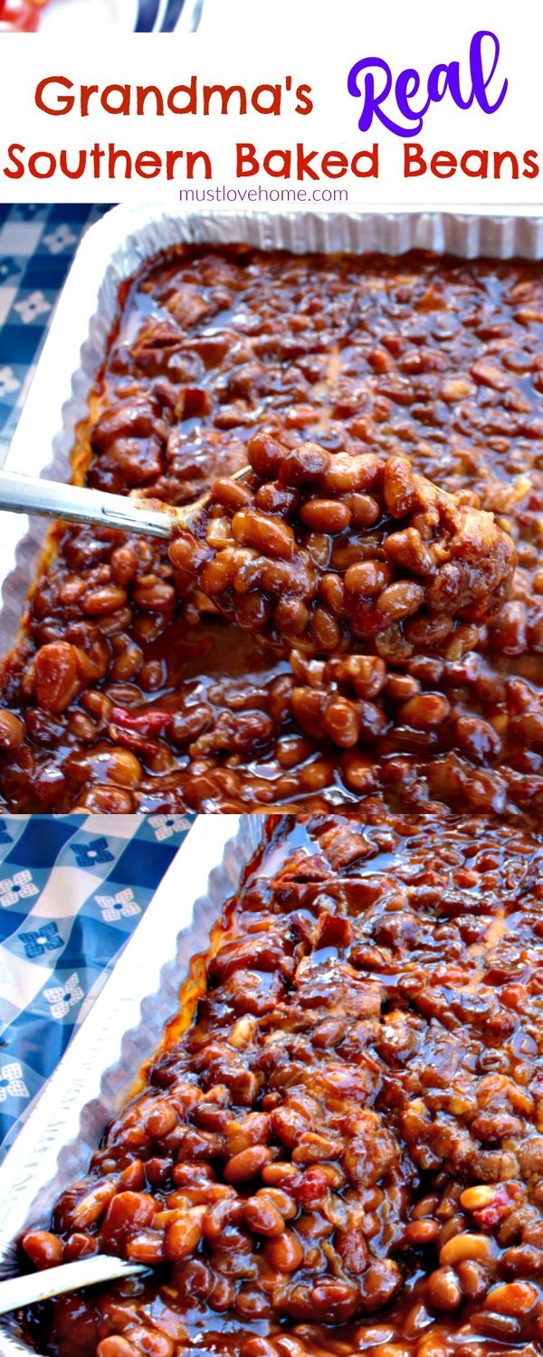 Grandma’s Real Southern Baked Beans