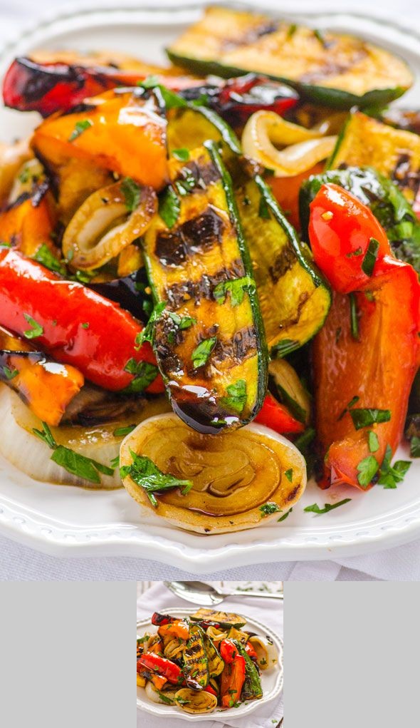 Grilled Balsamic Vegetables