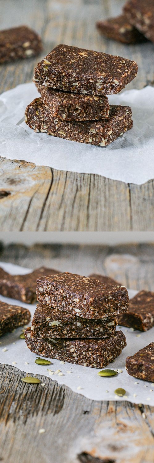 Hemp Protein Date Bars