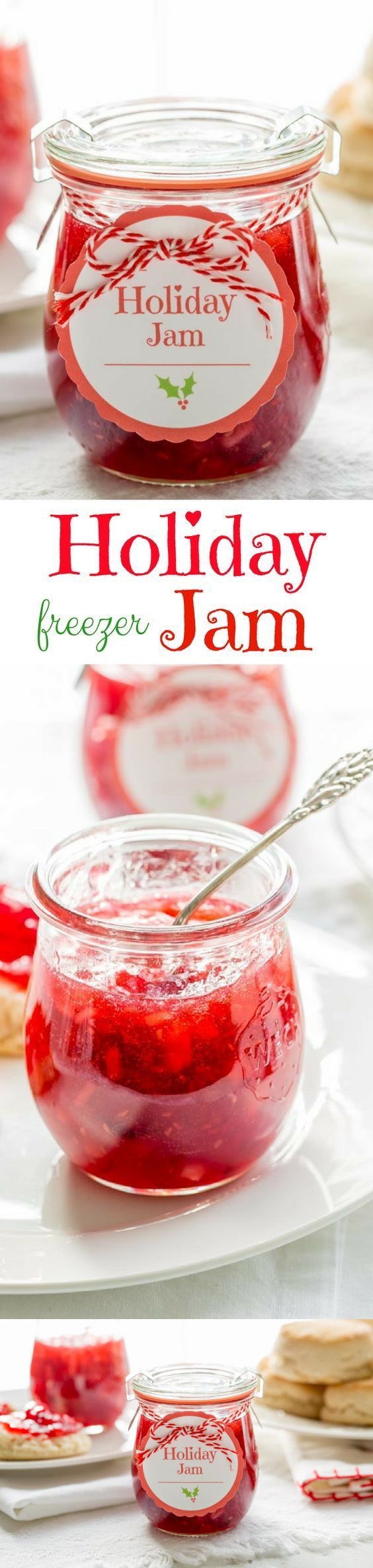 Holiday Freezer Jam