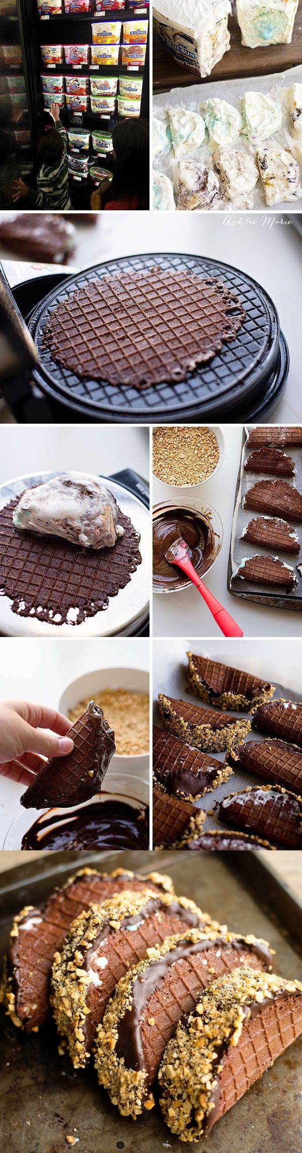 Homemade Choco Taco Tutorial