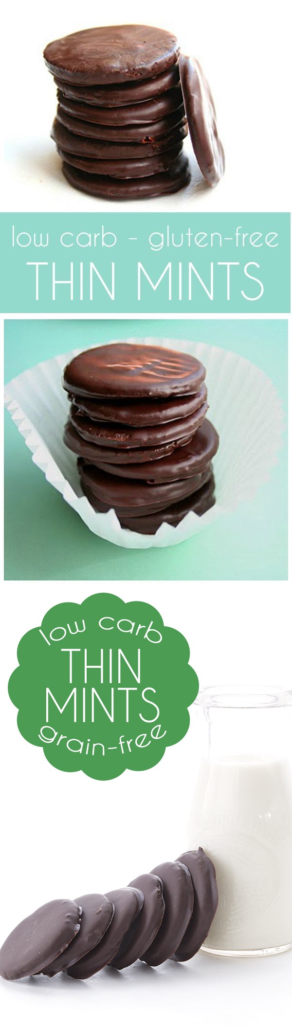 Homemade Thin Mints (Low Carb and Gluten Free